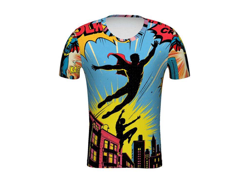 All-Over Print Men's Athletic T-Shirt