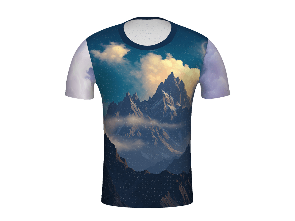 All-Over Print Men's Crew Neck T-Shirt