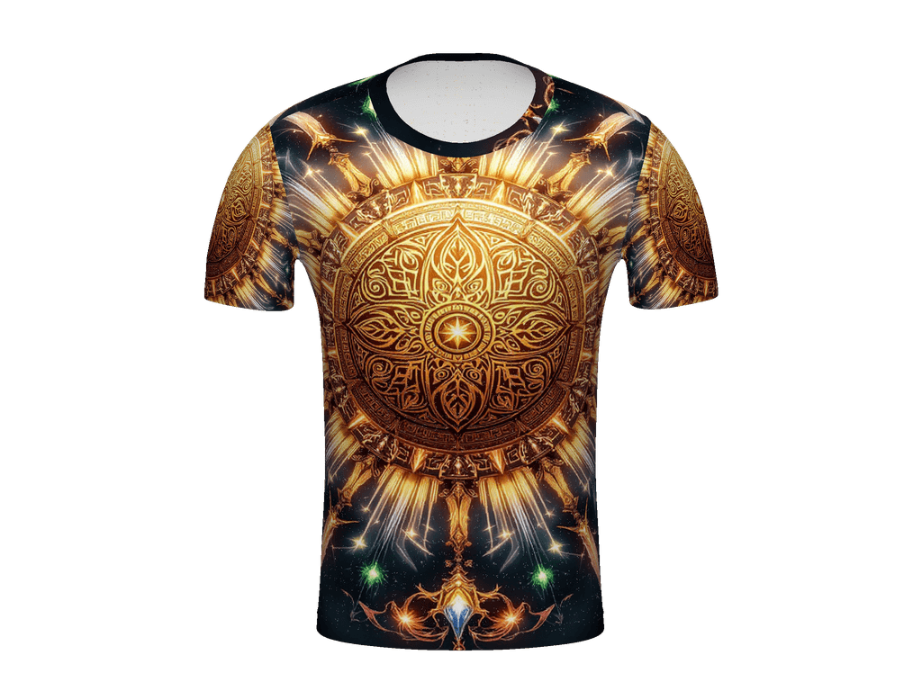 All-Over Print Men's Crew Neck T-Shirt