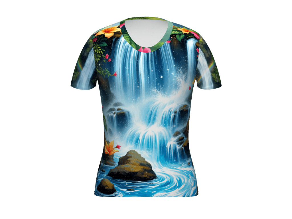 All-Over Print Women's Athletic T-Shirt