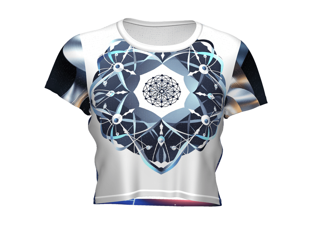 All-Over Print Crop Tee