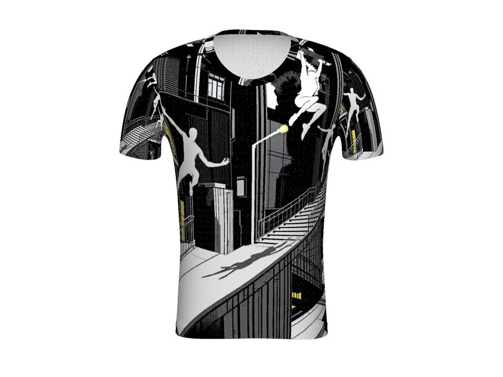 All-Over Print Men's Athletic T-Shirt