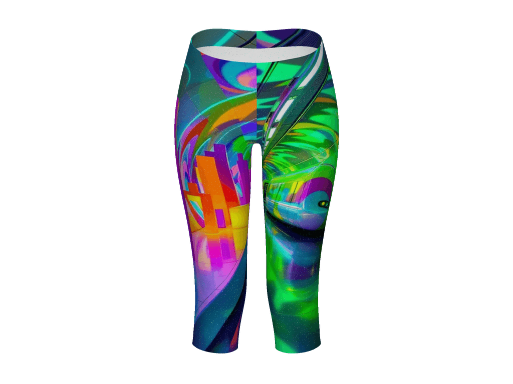 All-Over Print Capri Leggings