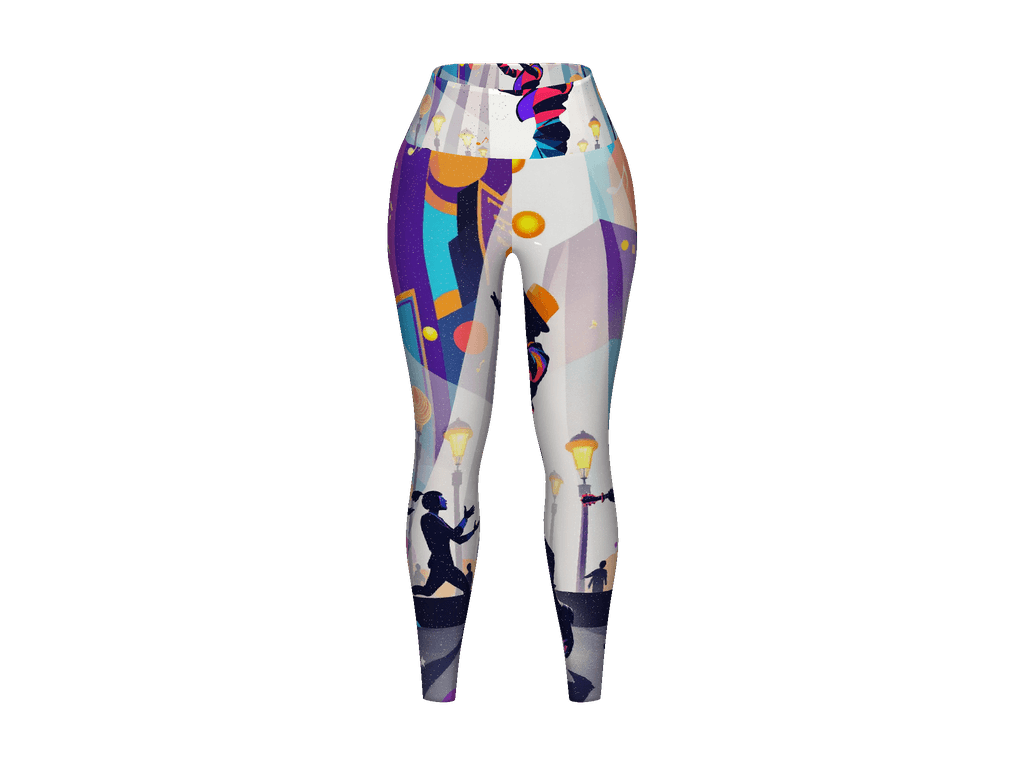 All-Over Print Yoga Leggings