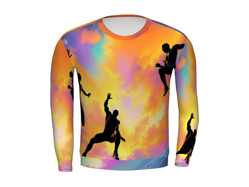 All-Over Print Recycled Unisex Sweatshirt