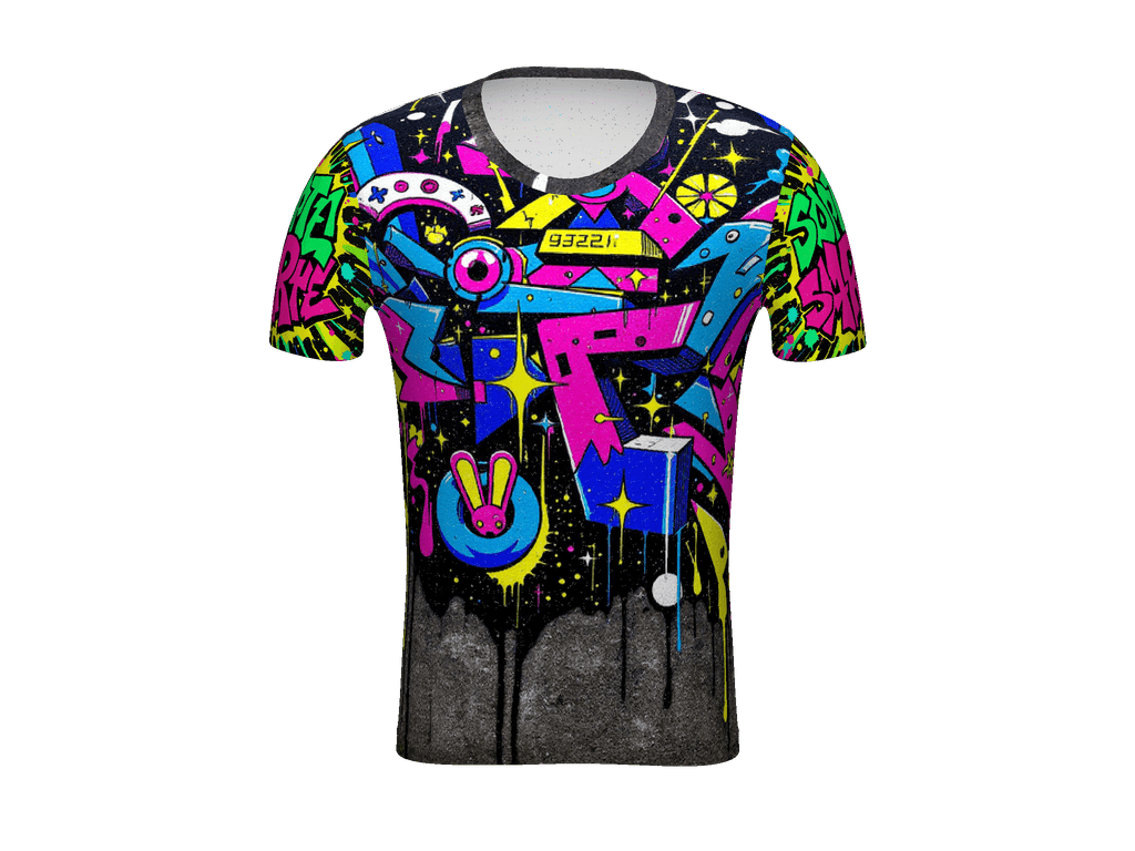 All-Over Print Men's Athletic T-Shirt