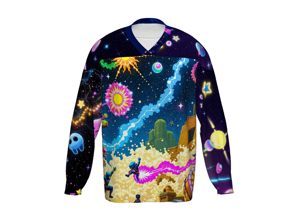 All-Over Print Recycled Hockey Fan Jersey