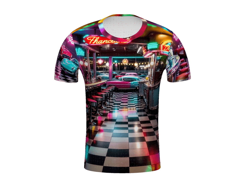 All-Over Print Men's Crew Neck T-Shirt