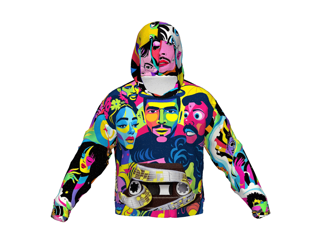 All-Over Print Recycled Unisex Hoodie