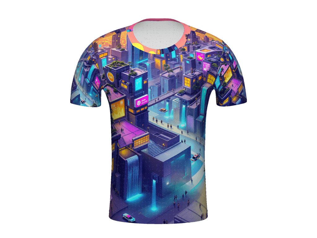 All-Over Print Men's Crew Neck T-Shirt