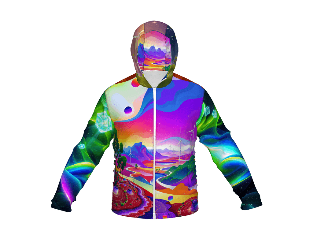 All-Over Print Men's Windbreaker