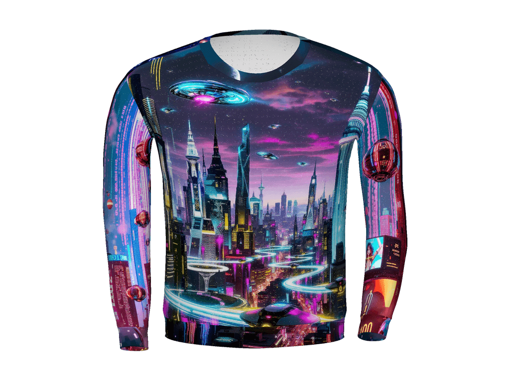 All-Over Print Recycled Unisex Sweatshirt