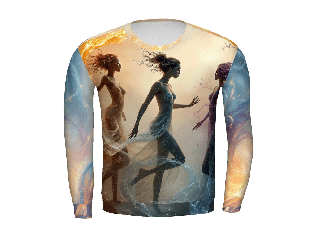 All-Over Print Recycled Unisex Sweatshirt