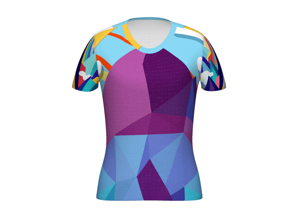 All-Over Print Women's Athletic T-Shirt