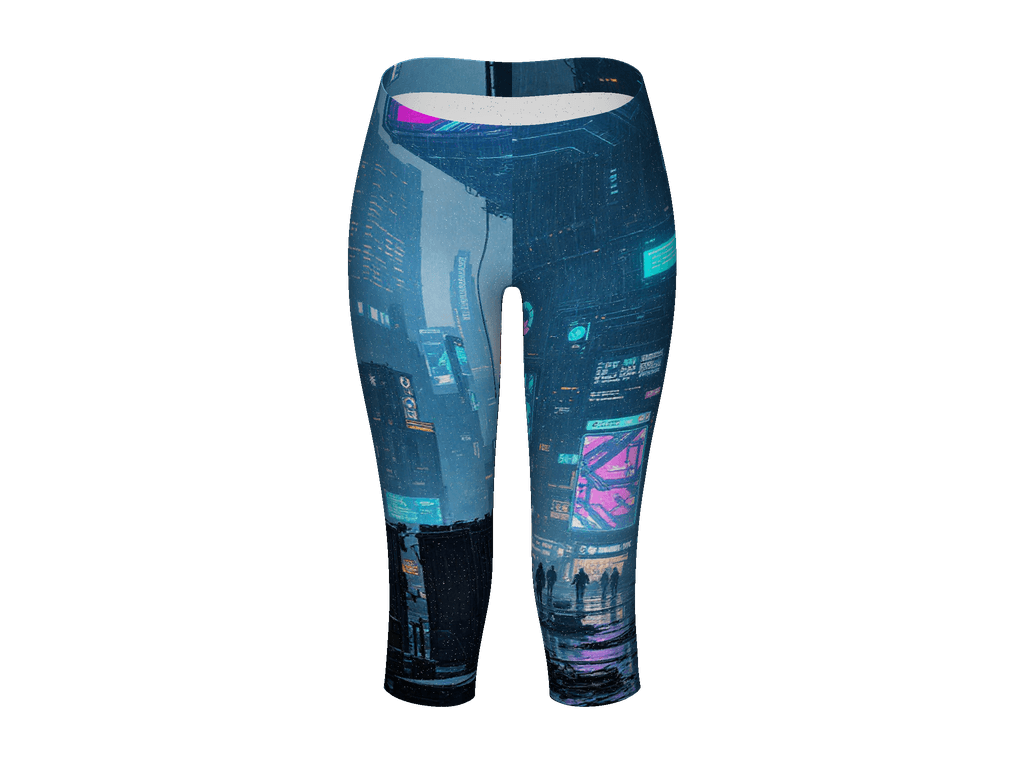 All-Over Print Capri Leggings
