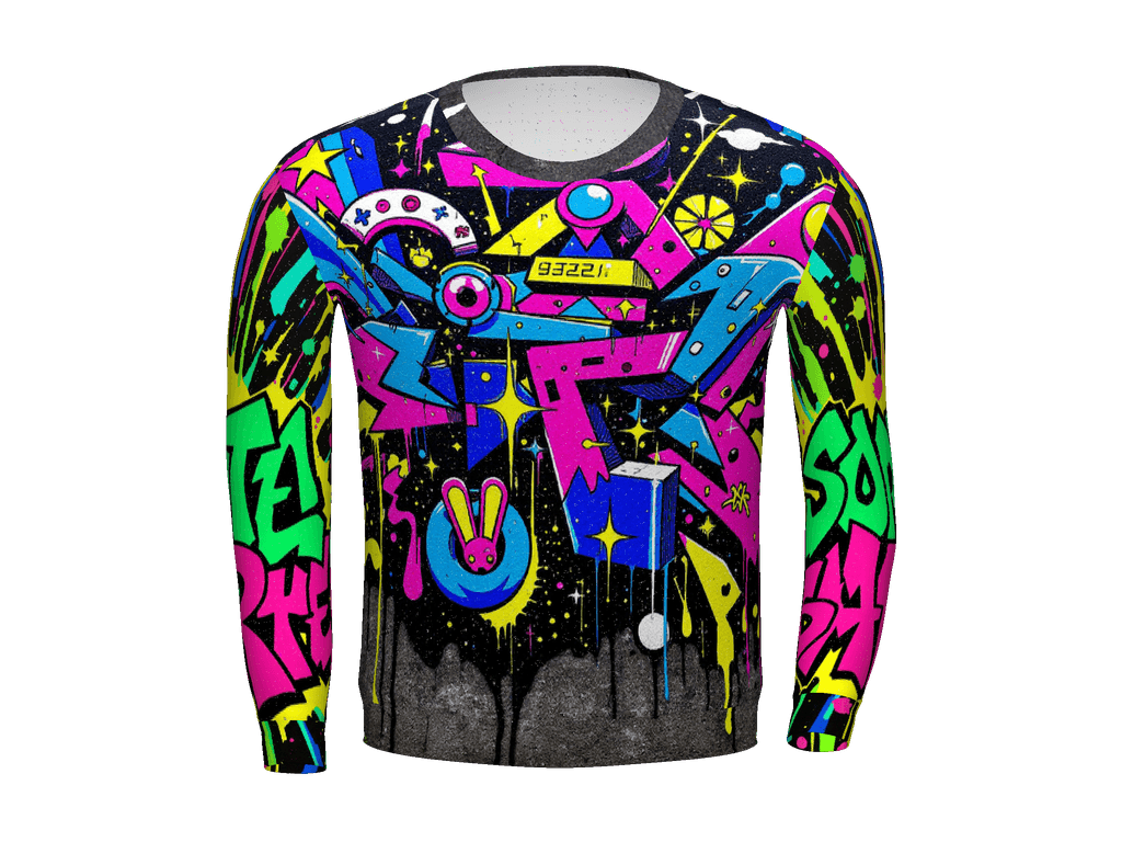 All-Over Print Recycled Unisex Sweatshirt