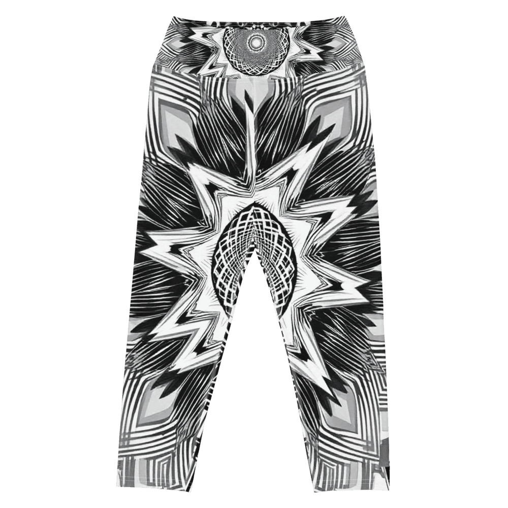 All-Over Print Yoga Capri Leggings
