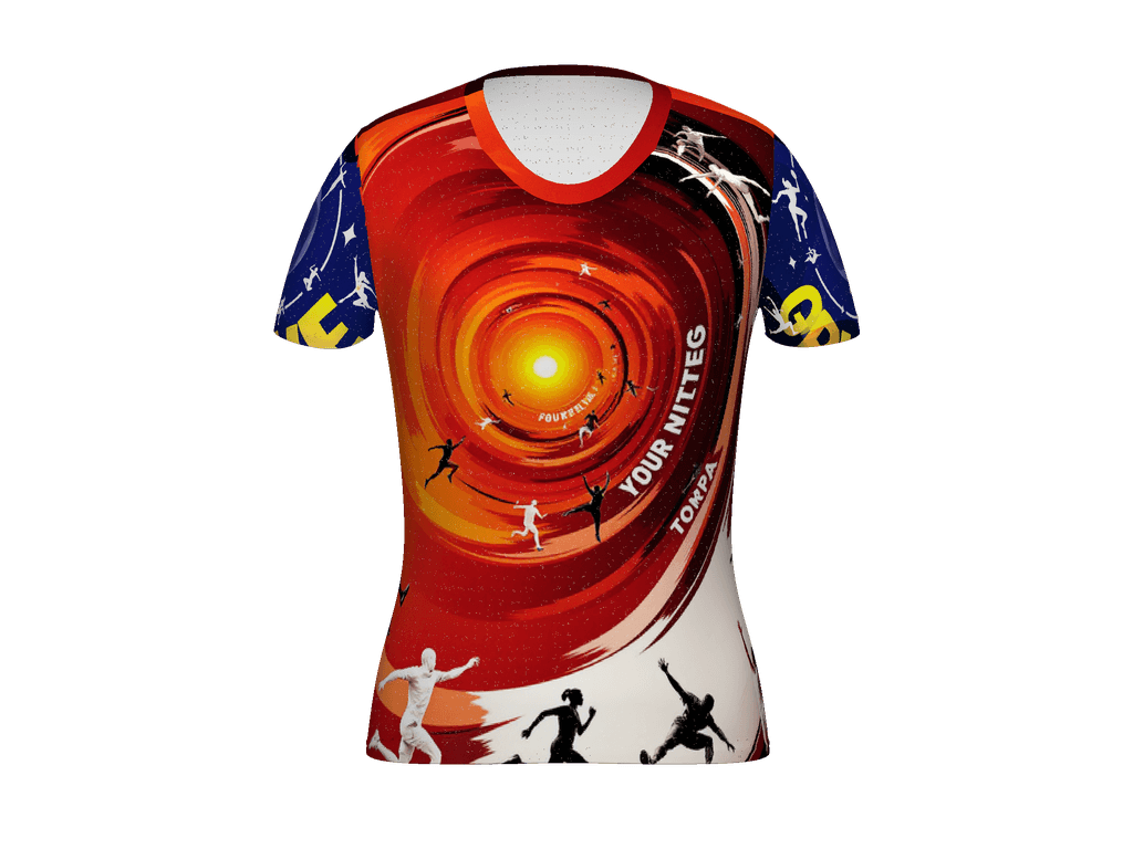 All-Over Print Women's Athletic T-Shirt