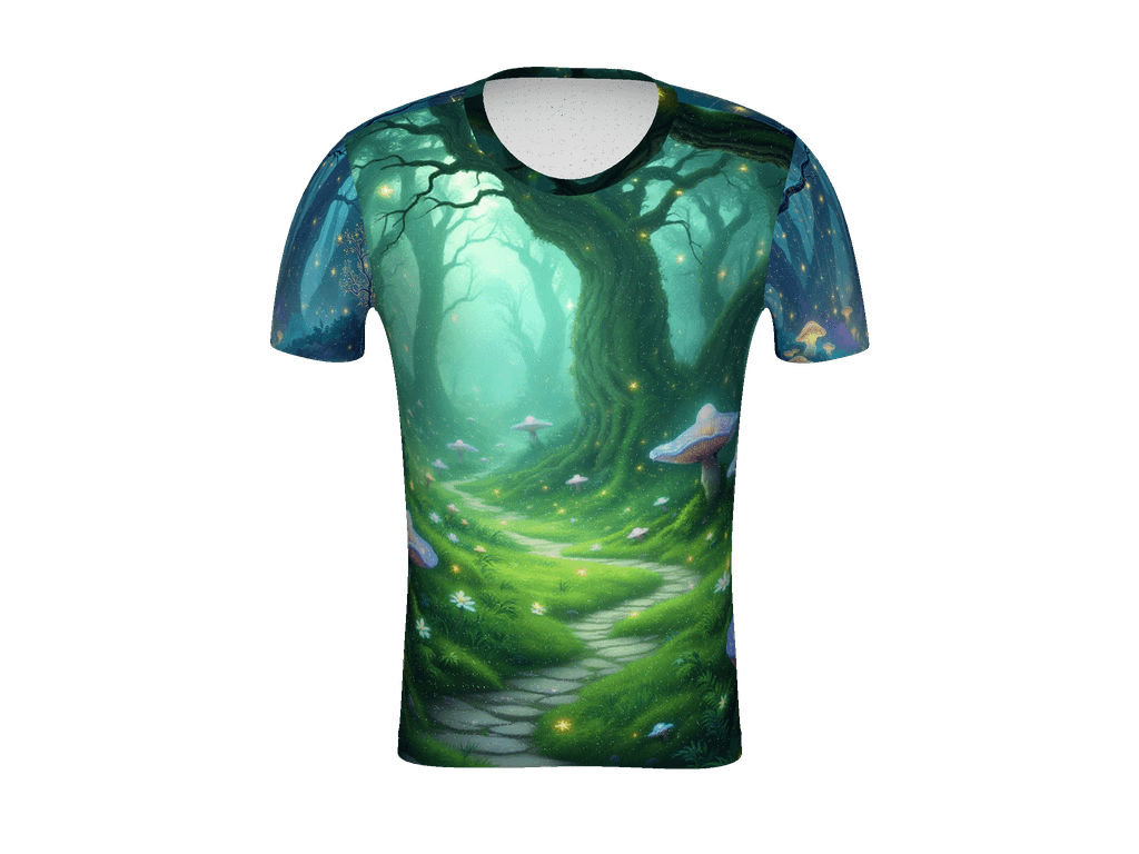 All-Over Print Men's Athletic T-Shirt