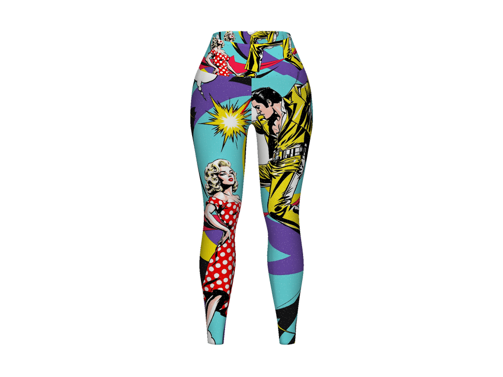 All-Over Print Yoga Leggings