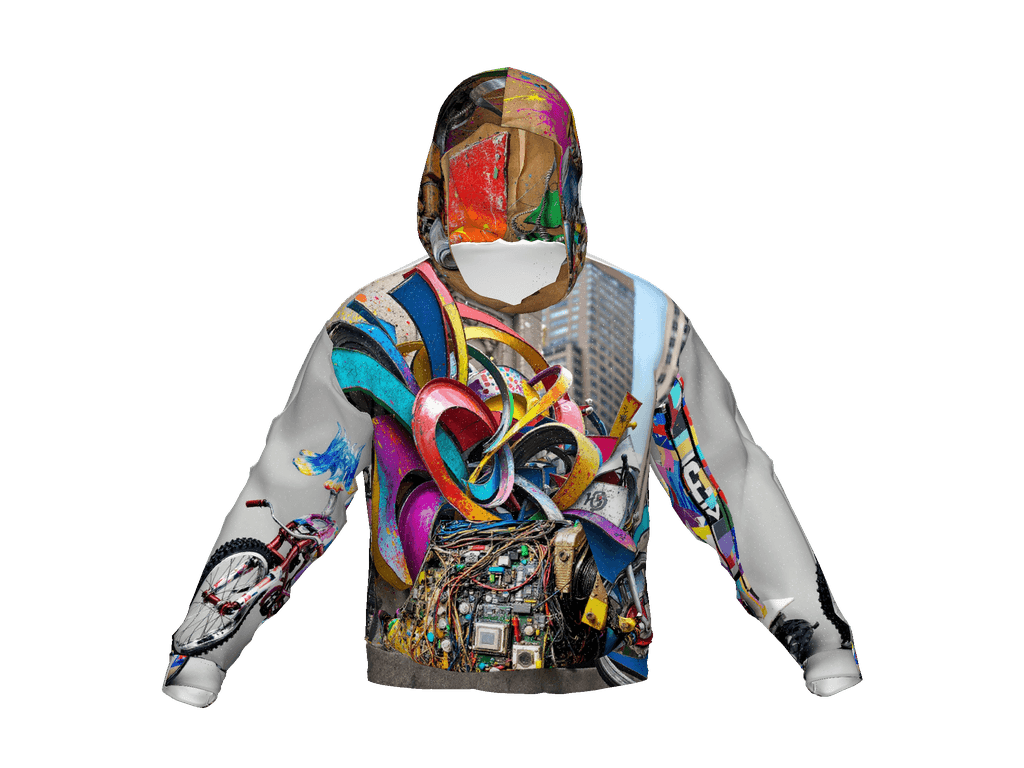 All-Over Print Recycled Unisex Hoodie
