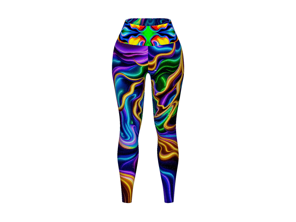 All-Over Print Yoga Leggings