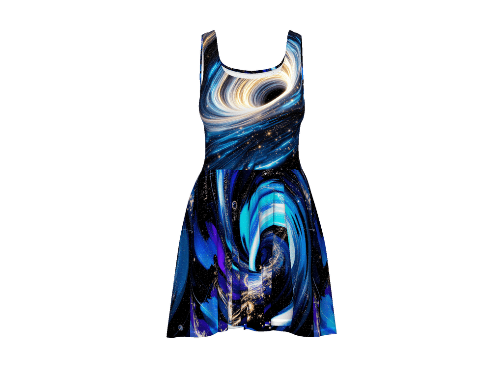 All-Over Print Skater Dress