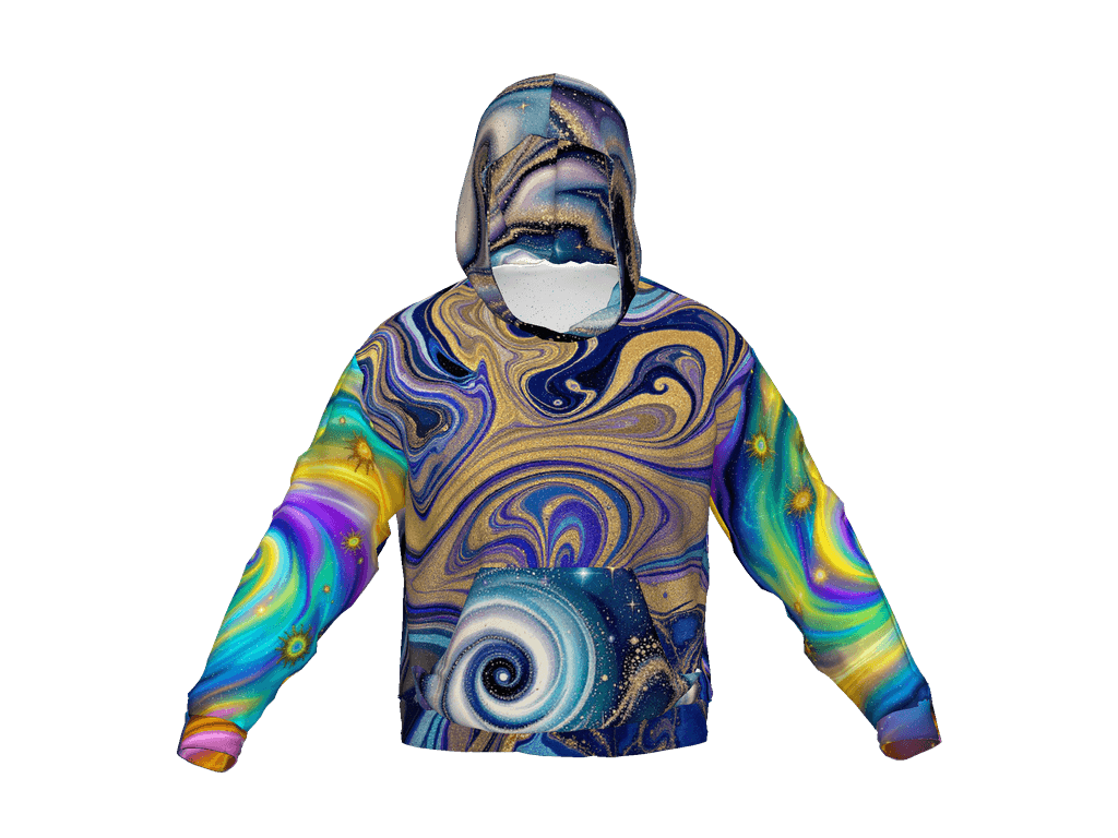 All-Over Print Recycled Unisex Hoodie