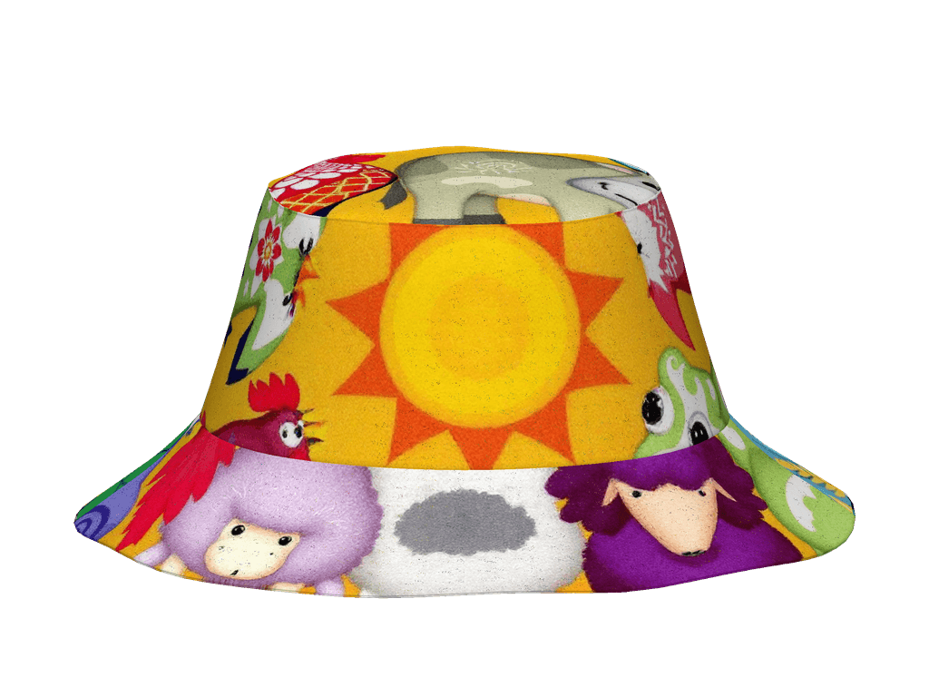 All-Over Print Reversible Bucket Hat