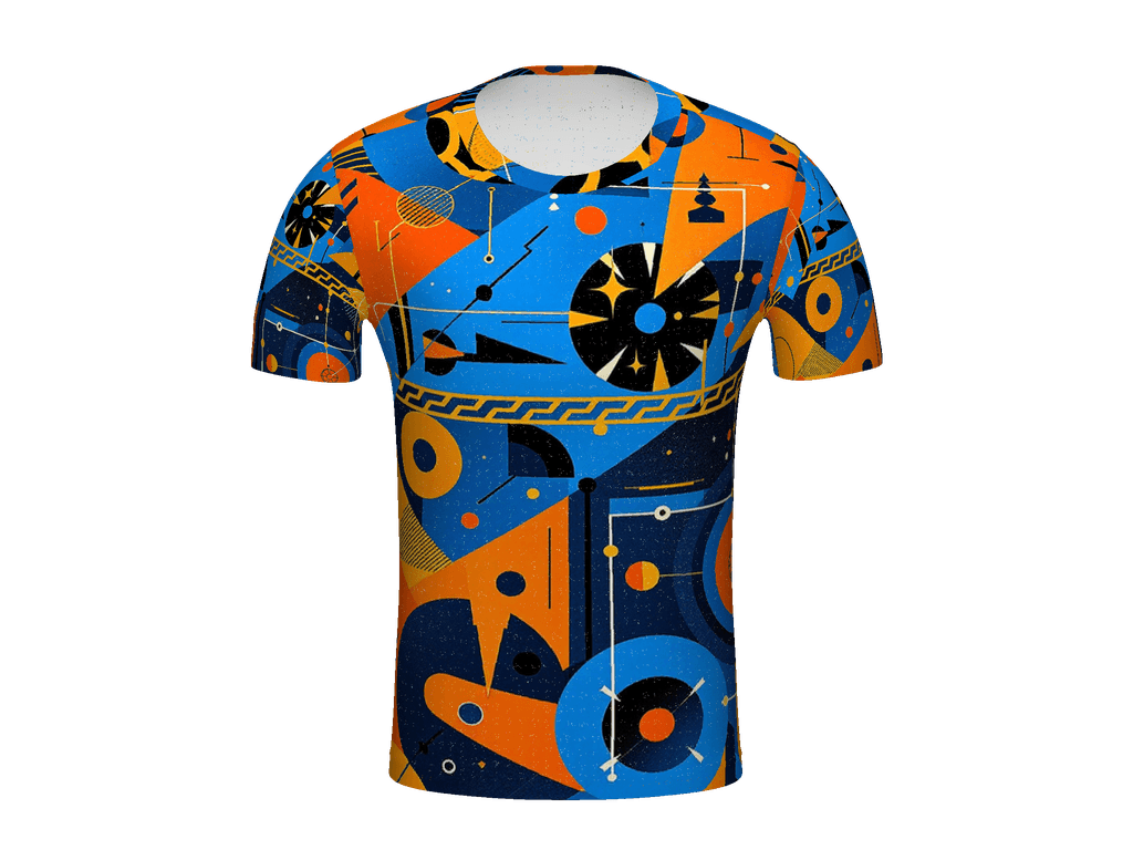 All-Over Print Men's Crew Neck T-Shirt