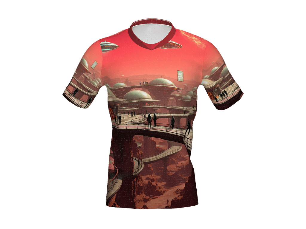 All-Over Print Recycled Unisex Sports Jersey