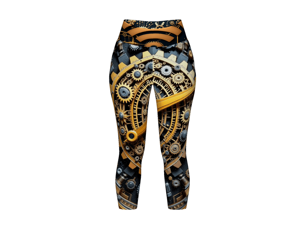 All-Over Print Yoga Capri Leggings