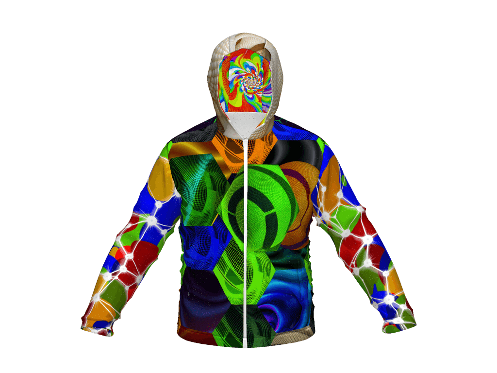 All-Over Print Men's Windbreaker