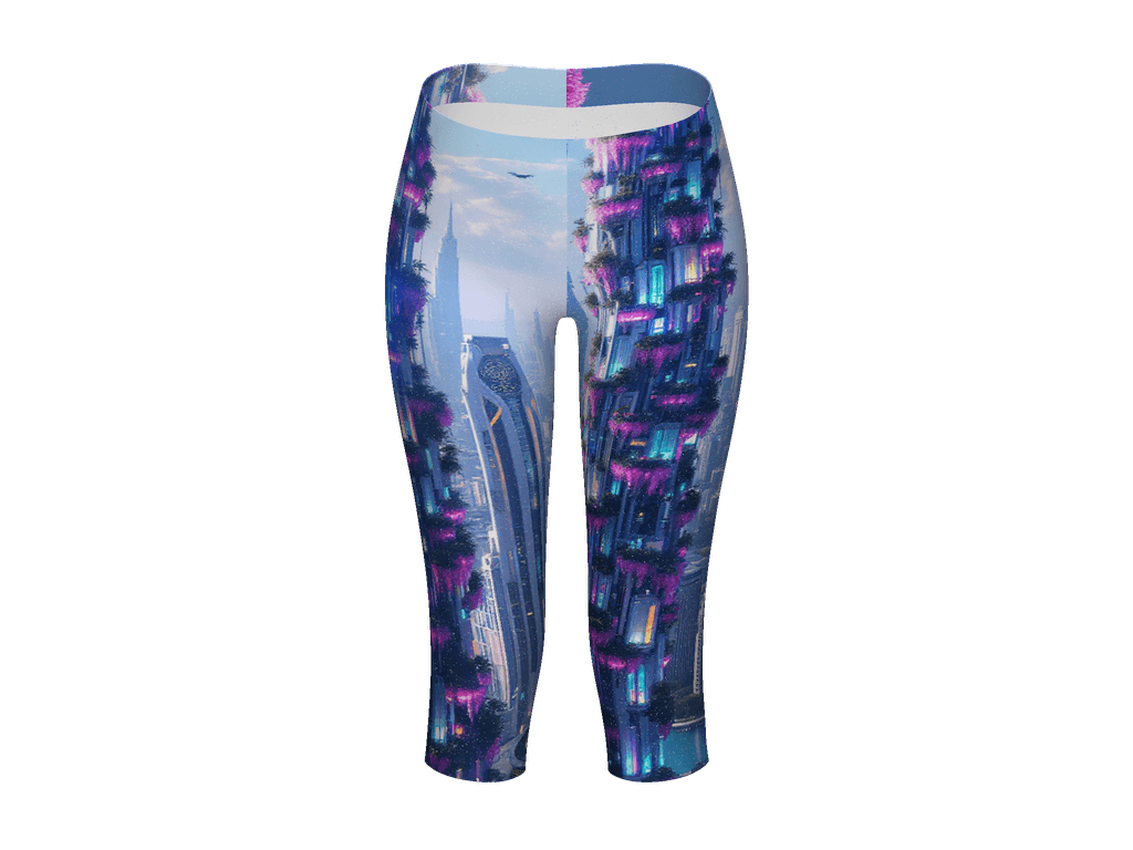 All-Over Print Capri Leggings