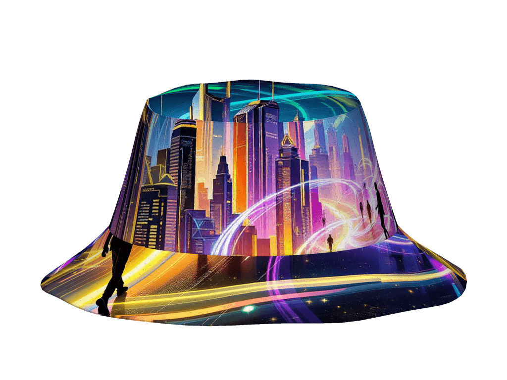 All-Over Print Reversible Bucket Hat