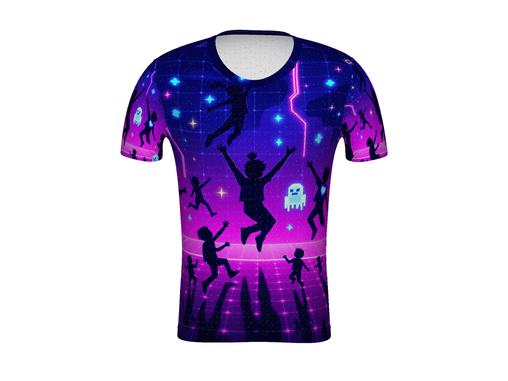 All-Over Print Men's Athletic T-Shirt