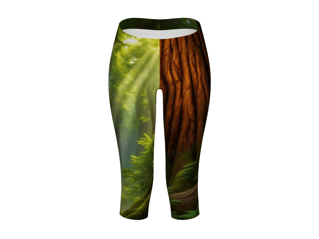 All-Over Print Capri Leggings