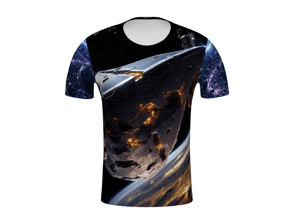 All-Over Print Men's Crew Neck T-Shirt