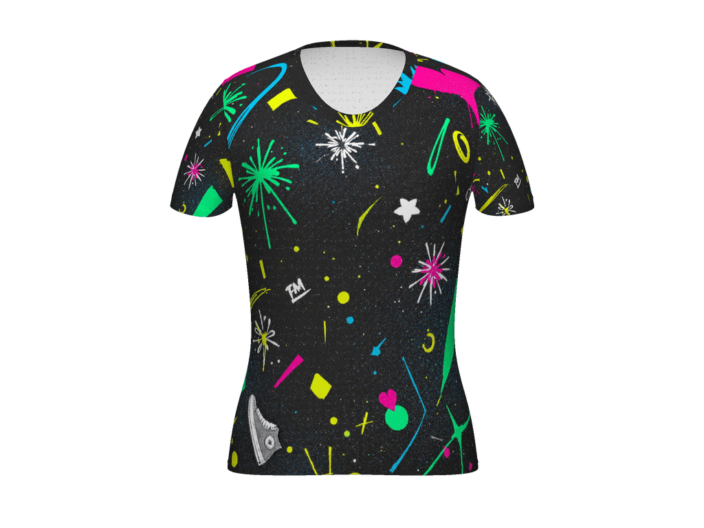 All-Over Print Women's Athletic T-Shirt