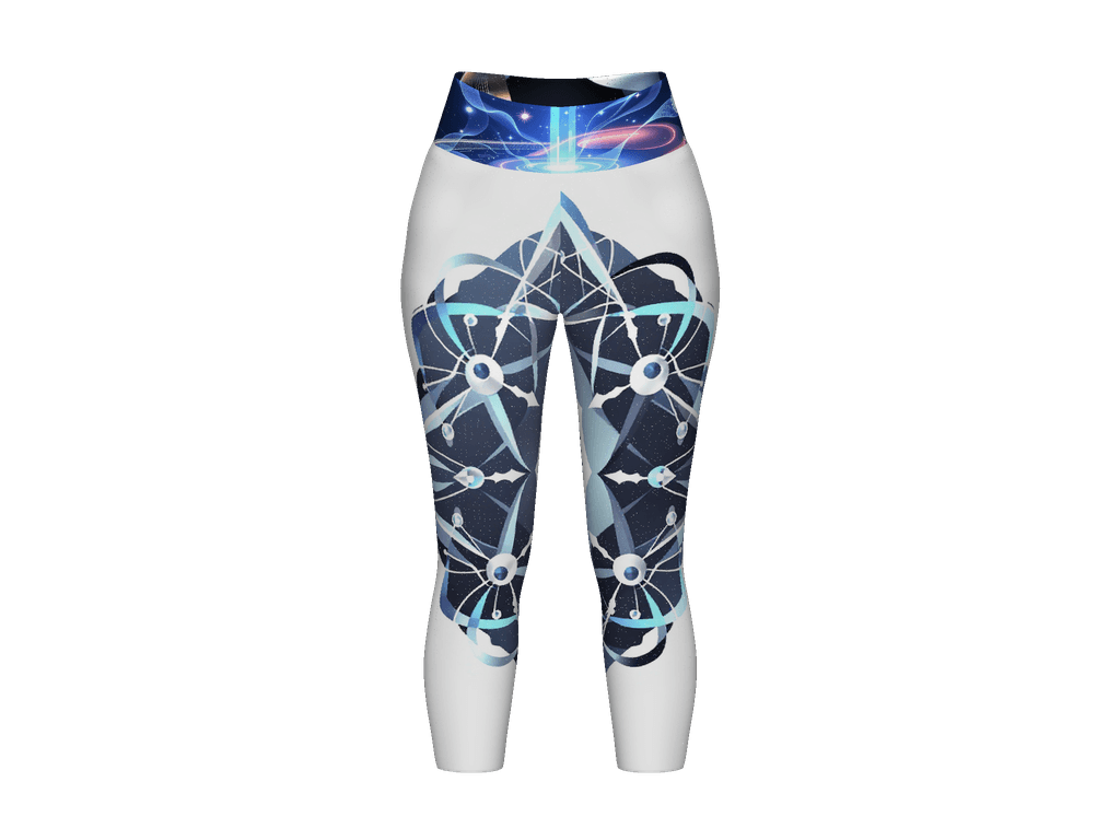 All-Over Print Yoga Capri Leggings