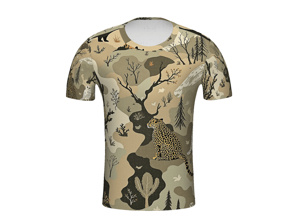 All-Over Print Men's Crew Neck T-Shirt