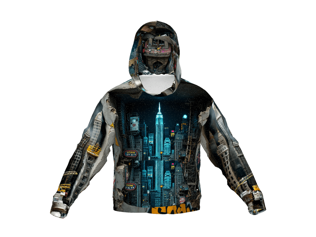All-Over Print Recycled Unisex Hoodie