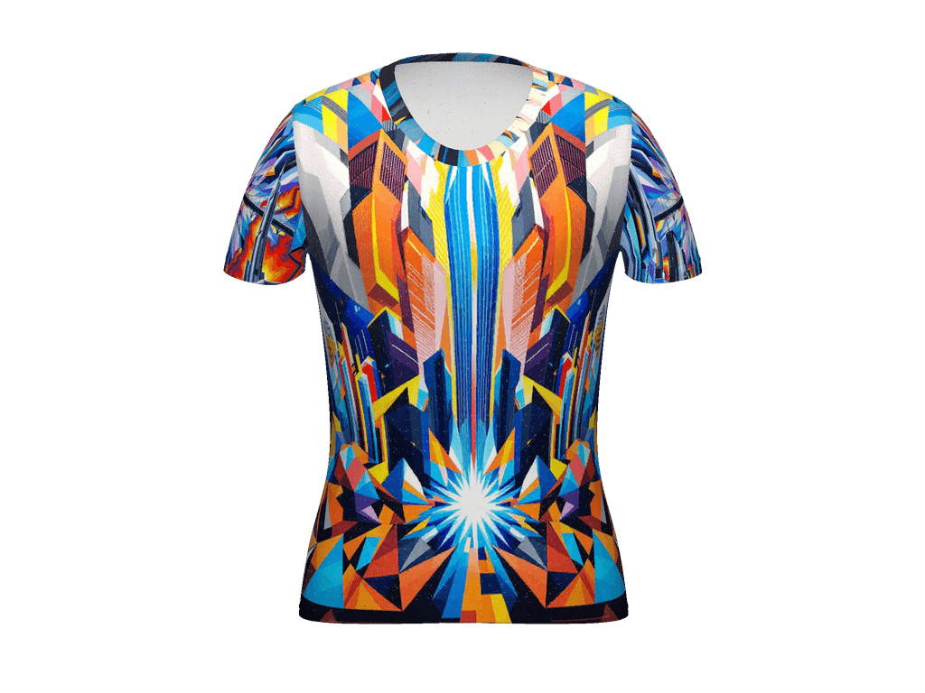 All-Over Print Women's Athletic T-Shirt