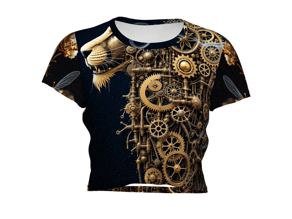 All-Over Print Crop Tee