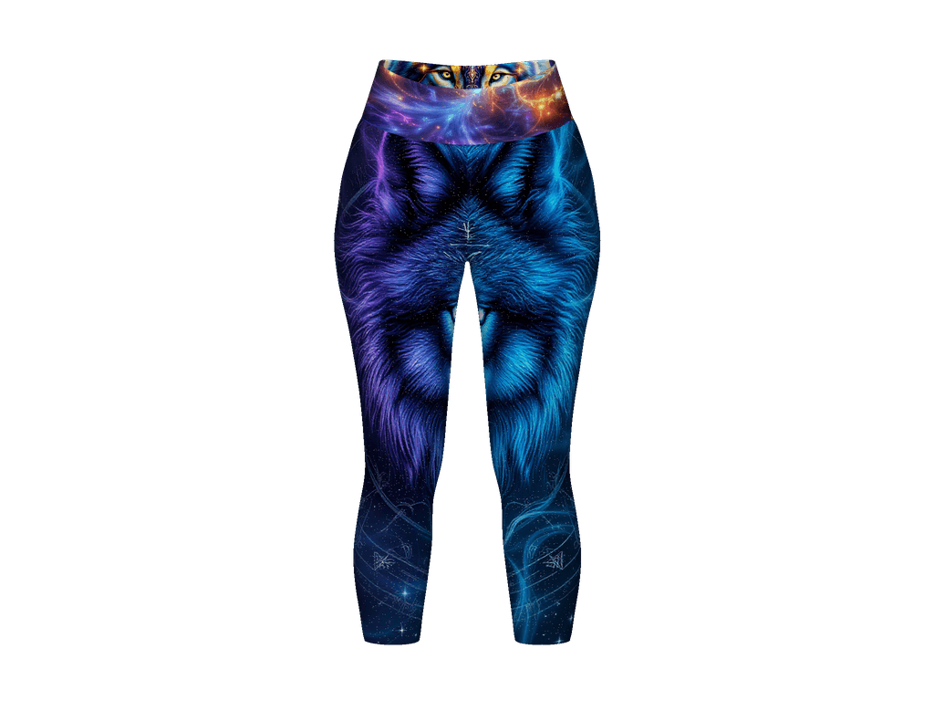 All-Over Print Yoga Capri Leggings