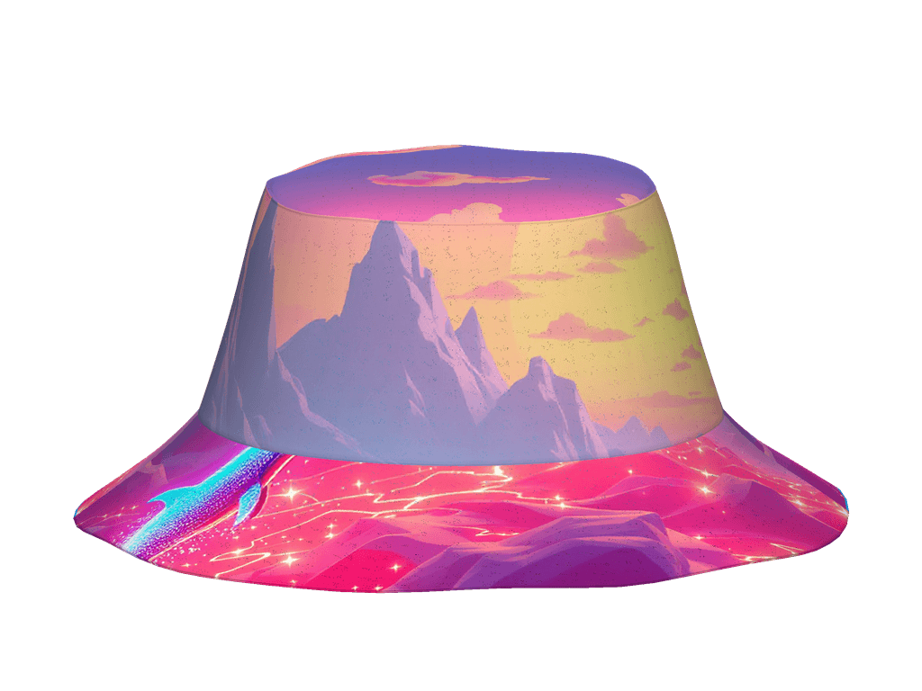 All-Over Print Reversible Bucket Hat