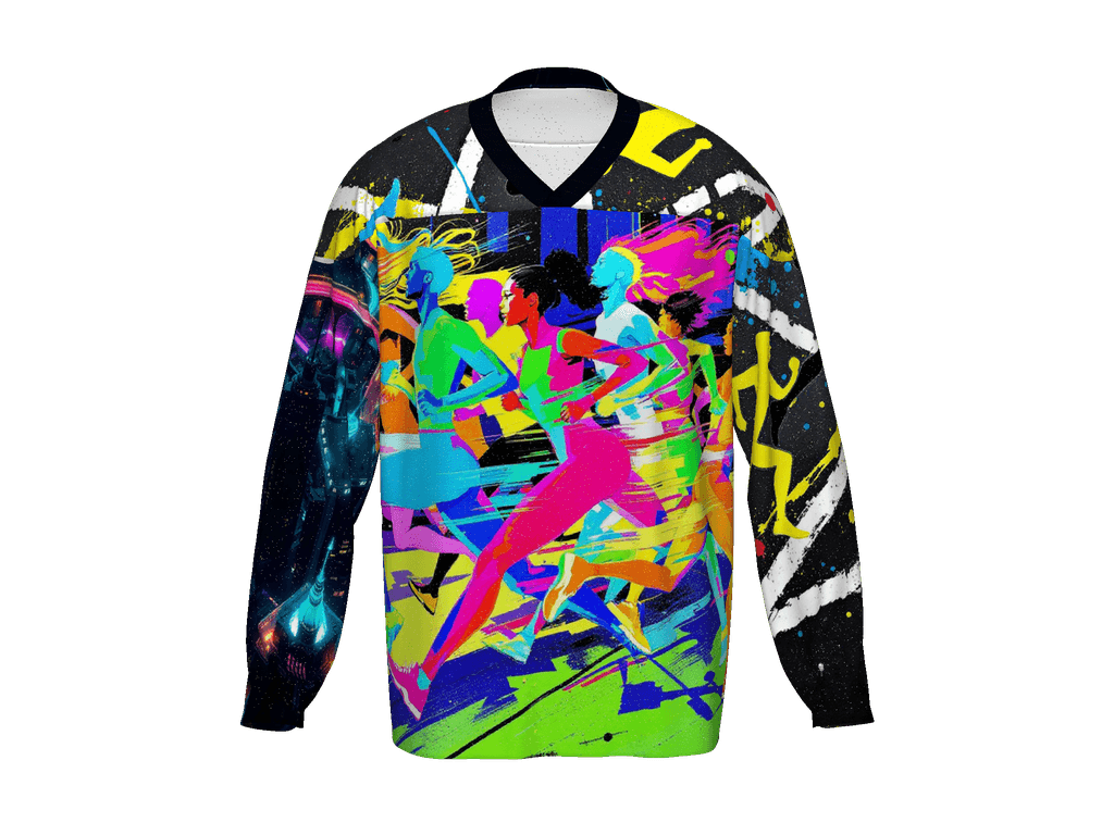 All-Over Print Recycled Hockey Fan Jersey