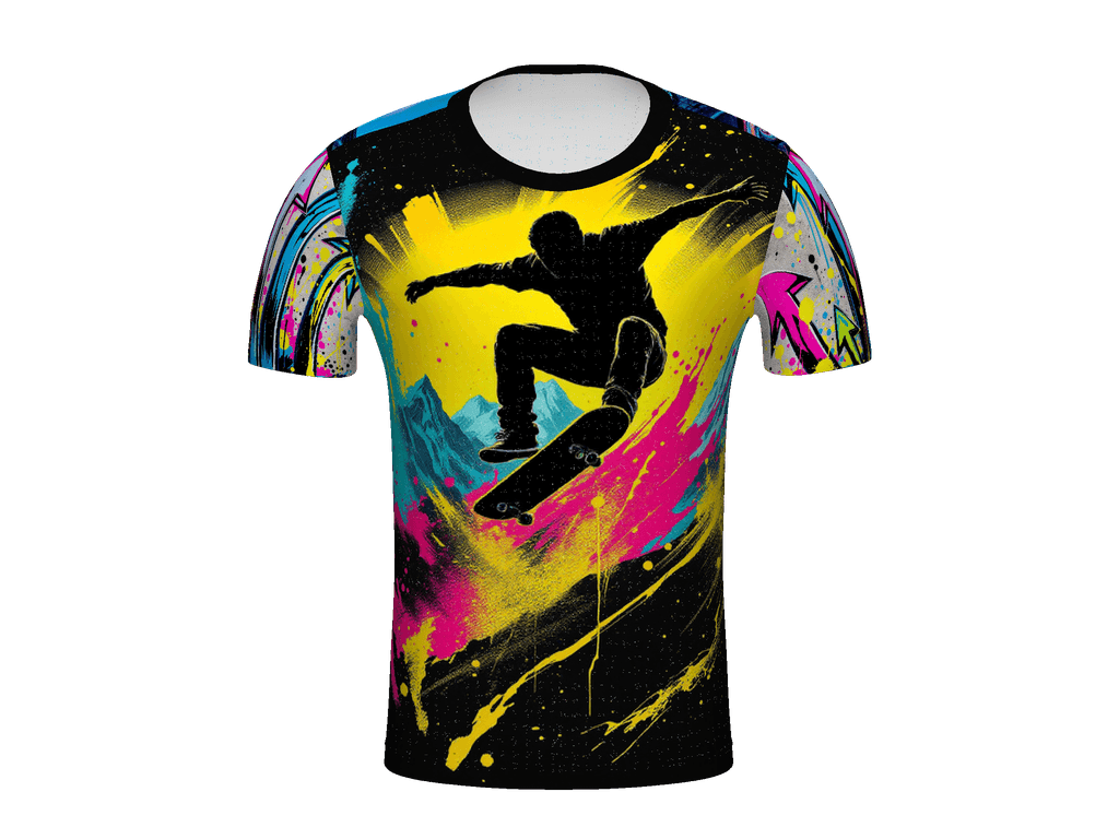 All-Over Print Men's Crew Neck T-Shirt