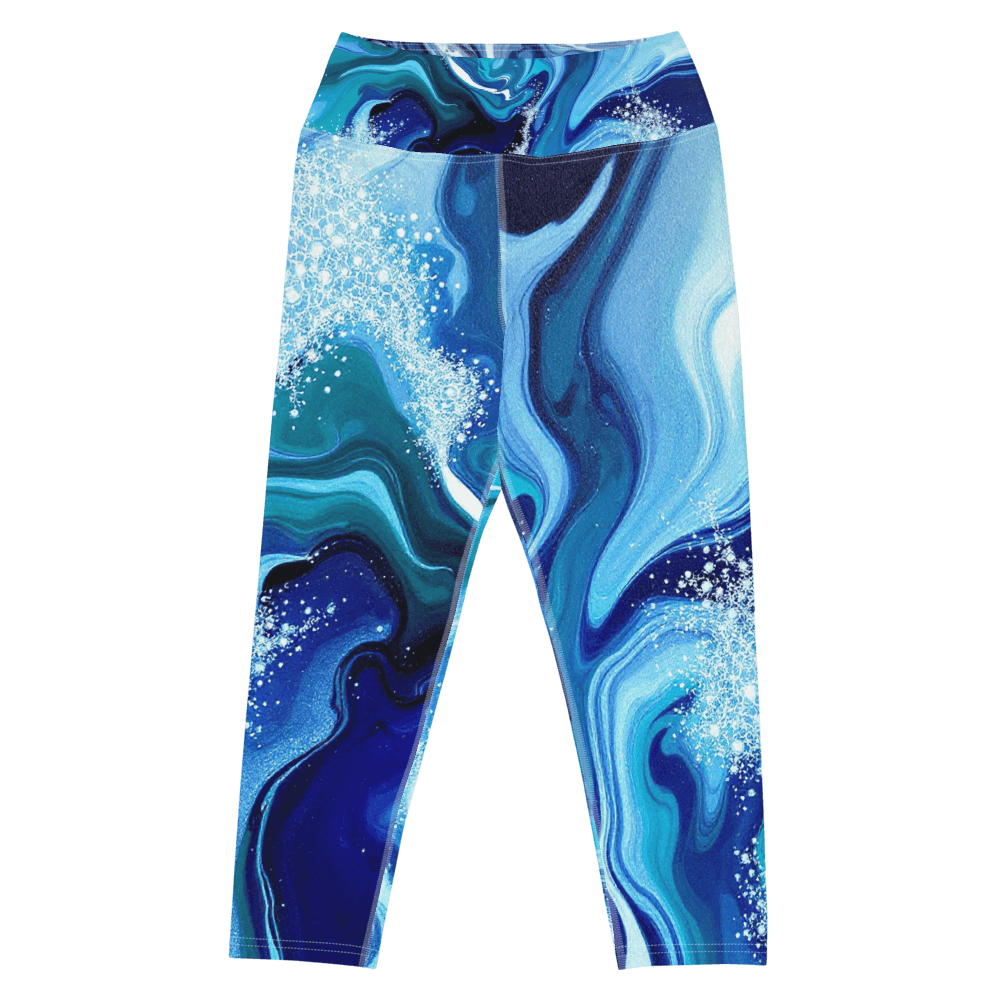 All-Over Print Yoga Capri Leggings