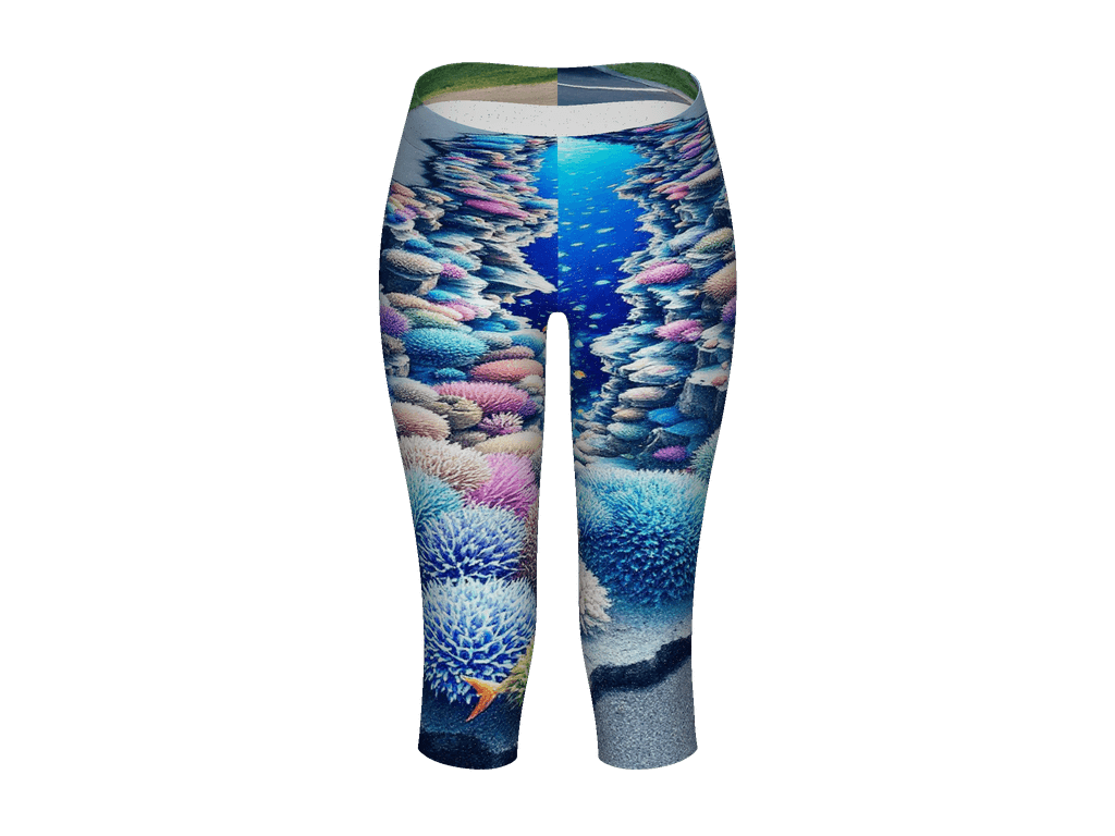 All-Over Print Capri Leggings